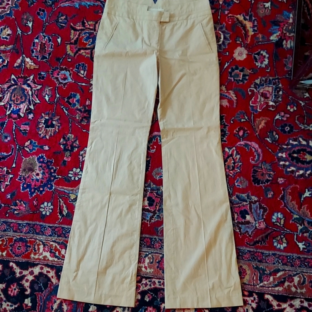 Stella McCartney pants, trousers, tan, size 6 (40 EU), NWT. Perfect!